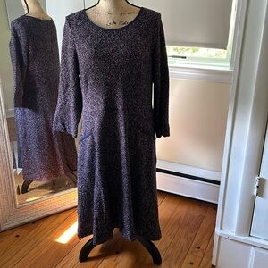 Talbots - 16 - Multicolor Blue Dress